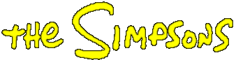 the Simpsons logo